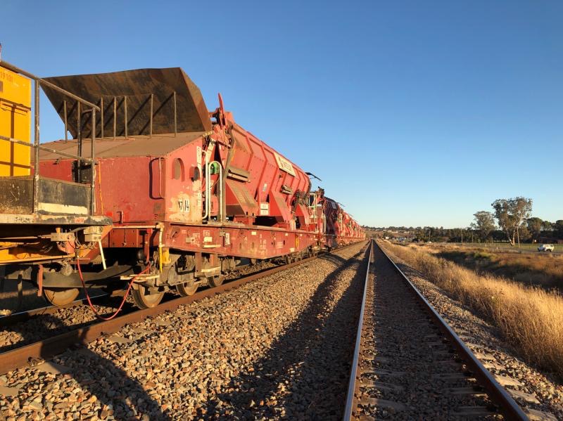 ARTC Hunter Valley Ballast Cleaning - Construcții feroviare